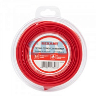 Трубка термоусадка REXANT ТУТ 4/2 мм красная, l ролик 2.44м (8ft) BL 29-0014