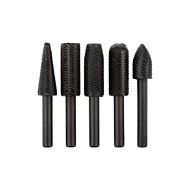 Шарошки металлические FIT, по металлу, для фигурных отверстий (5шт), 36475