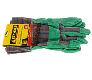 1132-XL Перчатки STAYER MASTER XL (10)  искусственная кожа зеленые, рабочие перчатки