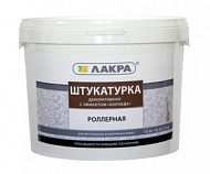 Штукатурка декоративная роллерная Лакра, 15кг, короед