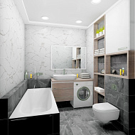 Керамогранит Corona белая 300*600 мм /уп 8 шт/ 1,44 м2/