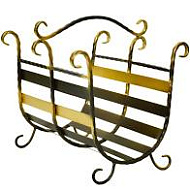 Дровница (полоса) кованая 45*41*41 см