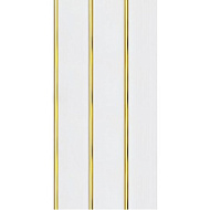 Панель пластиковая Трехсекционное золото 2700*250*8мм