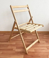 Стул складной деревянный 80*50*60