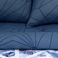 Постельное белье Этель дуэт Горные вершины 143*215 см - 2 шт, 220*240 см, 70*70 см -2 шт, 100% хл, бязь