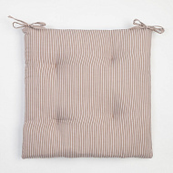 7810954 Сидушка на стул Этель "Полоса" 40х40 см, 100% полиэстер