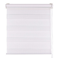 Штора рулонная День и Ночь Белый 40*160