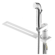 LM7170CW Смеситель для биде Lemark Solo, хром, с гигиеническим душем, на унитаз