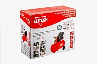 Компрессор ELITECH КПМ 200/50 (1,5кВт, расход 200л/мин, ресивер 50л, 8атм, масляный, 35кг)