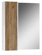 DU1512HZ Шкаф-зеркало Домино "Uno 60" Дуб ВОТАН левый/правый