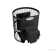 Печь для бани Торнадо-14 сетка дровяная