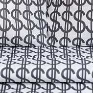 Постельное белье "Этель" 2 сп Dollars 175*215 см, 200*220 см,70*70 см -2 шт,бязь 125 г/м2