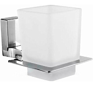 HB8806 Стакан для щеток Haiba, хром, одинарный