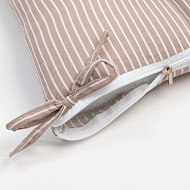 7810954 Сидушка на стул Этель "Полоса" 40х40 см, 100% полиэстер