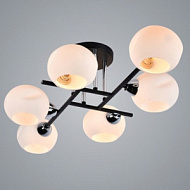 Светильник потолочный МС-XA1223/6 BK+CR