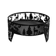 Чаша костровая 'Таинственный Лес' d=600 мм h=300 мм толщина 3 мм