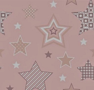 Бытовой ковролин с принтом Нева Тафт Звезды 13;13 ширина 2.5м
