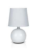 Светильник настольный Мелодия света фарфор белый