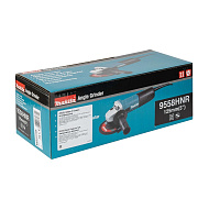 УШМ Makita 9558 НNRK (840Вт,Ø125мм,11000об/мин,1.8кг,плавный пуск,антирестарт)