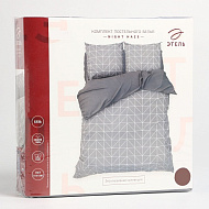 Постельное белье Этель дуэт "Night haze" 143*215 см, 220*240 см, 70*70 см -2 шт