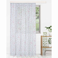 Штора тюлевая "Этель" 250х270 см Прованс без утяжелителя, 100% п/э