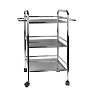 Полка напольная Delphinium F72N, хром, 3 яруса 180009