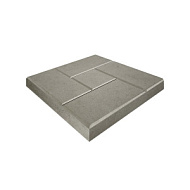 Плитка тротуарная Сэдэс Калифорния 300*300*30мм серая