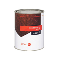 Эмаль термостойкая ELCON черная до 1000° 0,4кг