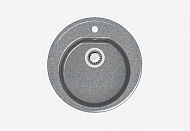 Z30Q8 Мойка кухонная Bergg Темно-серый глянцевая   510*510*191