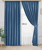 Портьера Блэкаут океан ГП, 200*280