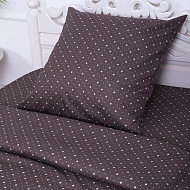 Постельное белье Атра1,5сп Голливуд 150х210см, 150х210см, 70х70 см, бязь, цвет коричневый,120 г/м