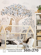 Фотообои Flizelini Животные в лесу 3,6*2,7 м