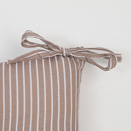 7810954 Сидушка на стул Этель "Полоса" 40х40 см, 100% полиэстер