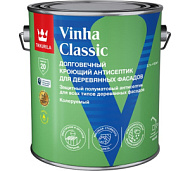 Антисептик кроющий TIKKURILA Vinha Classic полуматовый, База VVA, 2,7л
