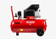 Компрессор ELITECH КПМ 200/50 (1,5кВт, расход 200л/мин, ресивер 50л, 8атм, масляный, 35кг)