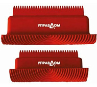 Набор структурных аппликаторов 2шт (105х47мм, 130х56мм) резиновые