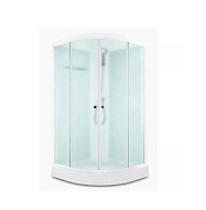 Душевая кабина Domani Spa Delight Slim 110 1000*1000*2180, низ поддон, сатин мат, стекло,без электри