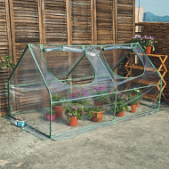 Парник "Урожайная сотка" (металлическая труба в пвх d-16 мм+чехол пвх) 120*60*60 см разборный