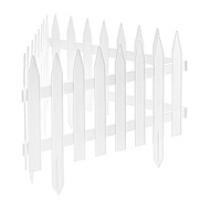 Забор декоративный 36х300 см, белый