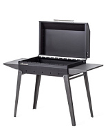 Мангал «Классика 600К», 100.2×38×69 см, 2 мм, складные ножки, боковые полки, крышка