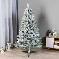 7586708 Искусственная ёлка заснеженная «Скандинавская», 150 см, ПВХ ветки отгибаются