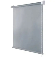 Рулонная штора Жемчуг цв. СЕРЫЙ 50*180см