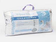 Подушка "Этель" Лебяжий пух 70*70 см, поплин