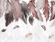 Фотообои Flizelini Перья 3,6*2,7 м