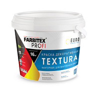 Краска акриловая FARBITEX PROFI Textura фактурная 15,0 кг