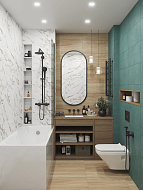 Керамогранит Рерих светлый мрамор 300*603 мм /уп 8шт/1,44 м2