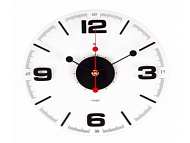 Часы настенные прозрачные, открытая стрелка "Стиль 1"