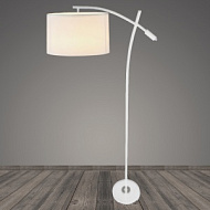 Торшер T2183 WT белый/белый абажур 1x40W E27 h1600, BTH23