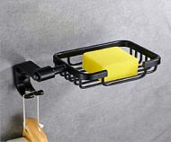 A11602-1 Мыльница Acсoona, черный