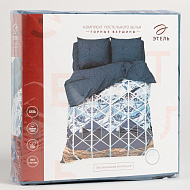 Постельное белье Этель дуэт Горные вершины 143*215 см - 2 шт, 220*240 см, 70*70 см -2 шт, 100% хл, бязь